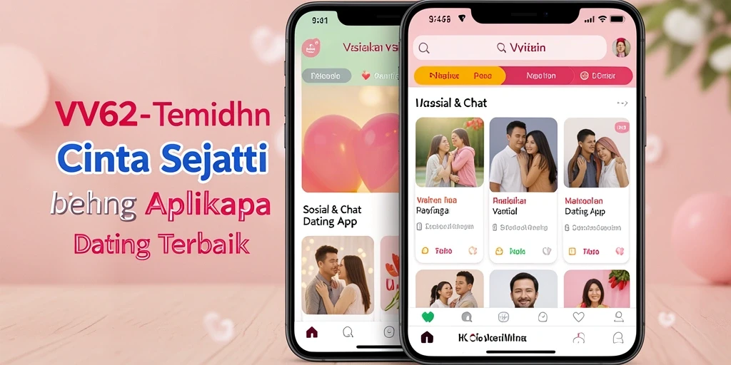 Screenshot aplikasi VV62 menampilkan antarmuka pengguna yang menarik dan fungsional.