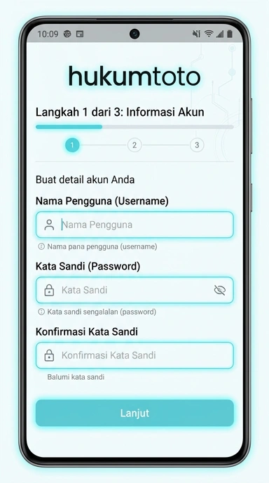 Panduan Lengkap Registrasi Akun Hukumtoto